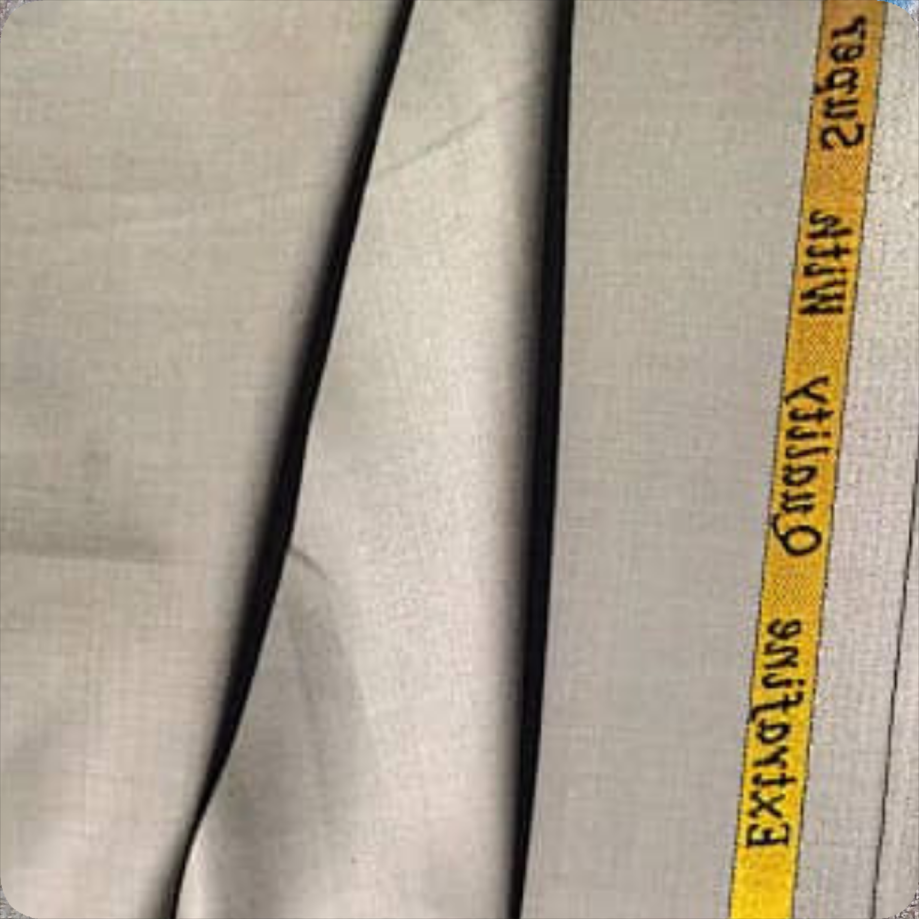 Cement Color Extrafine Italian Wool Cashmere Super 180S Fabric