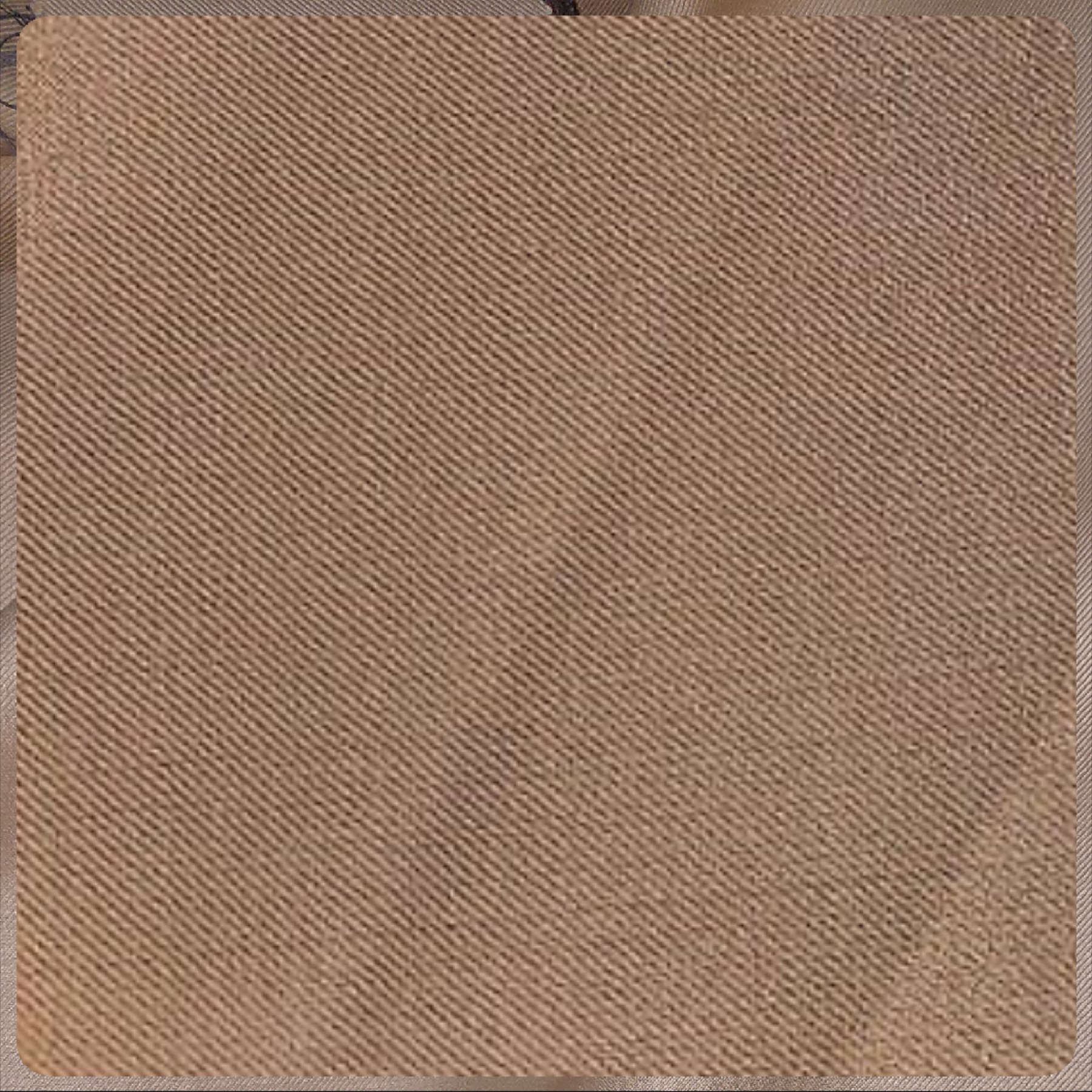 Tan (Carton) Color Original Quality Italian Manteko Fabric