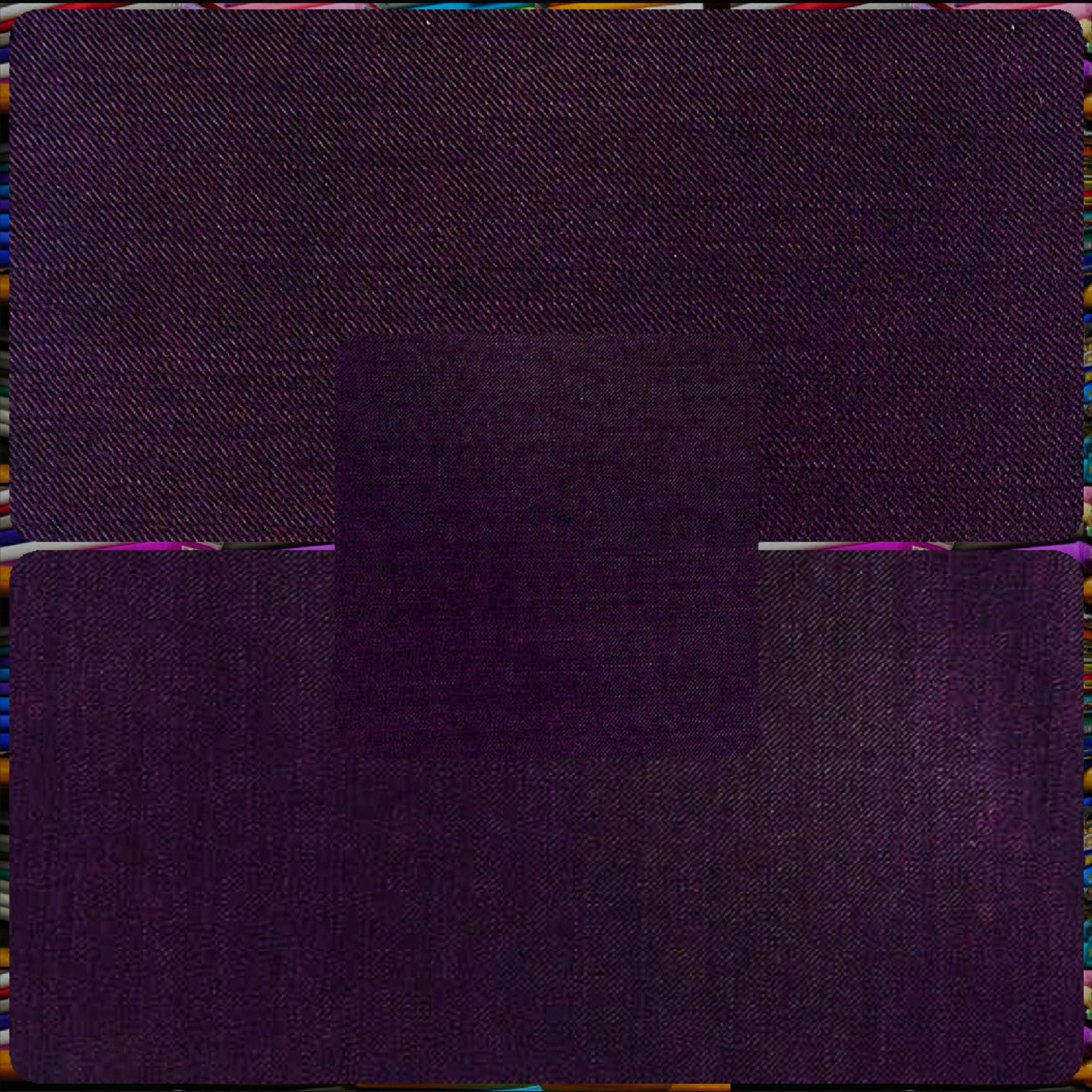 Purple Color Original Italian Wool Manteko Fabric