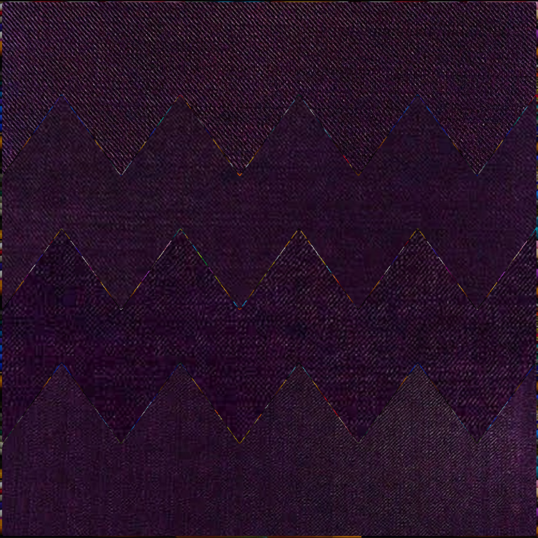 Purple Color Original Italian Wool Manteko Fabric