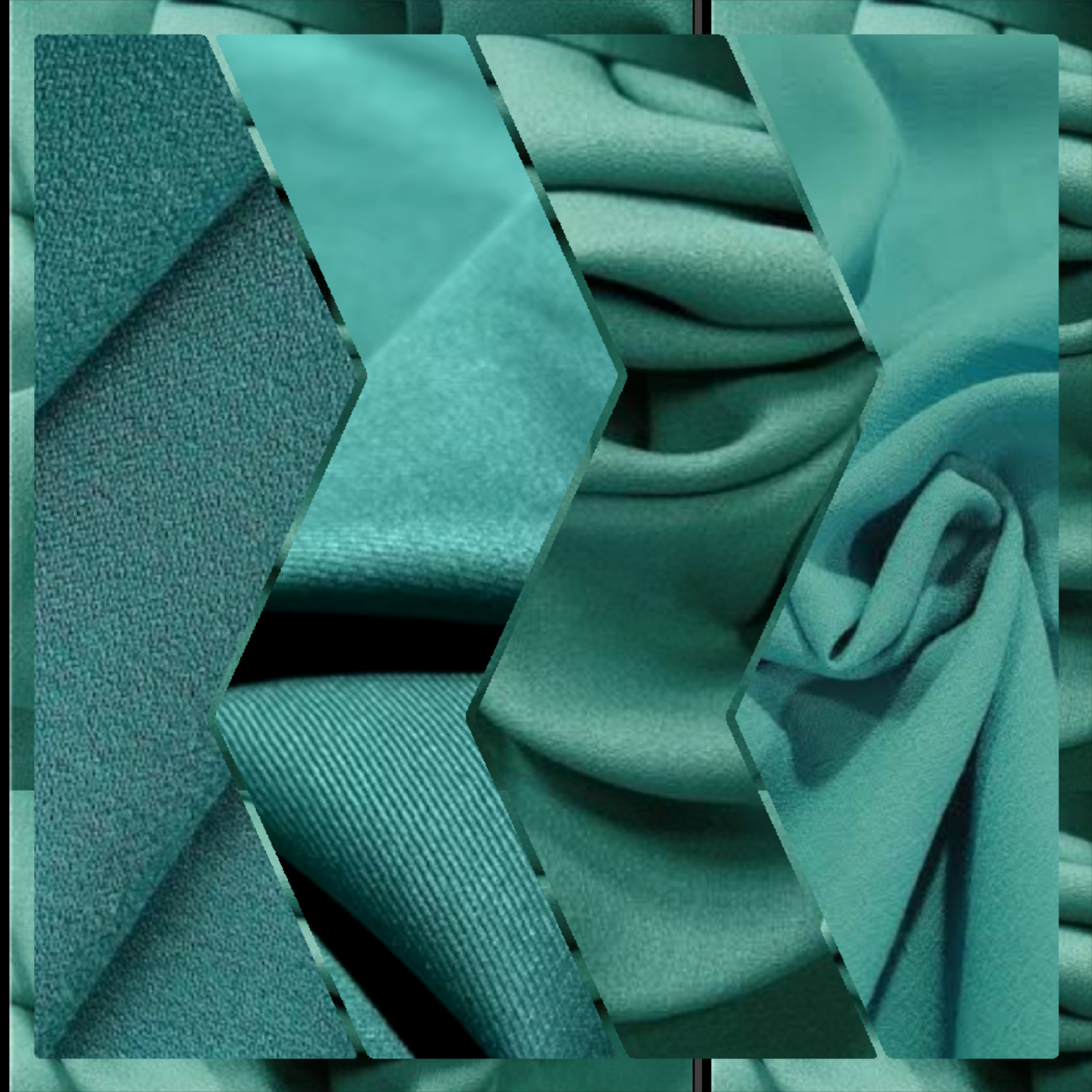 Pearl Green Original Italian Wool Manteko Fabric