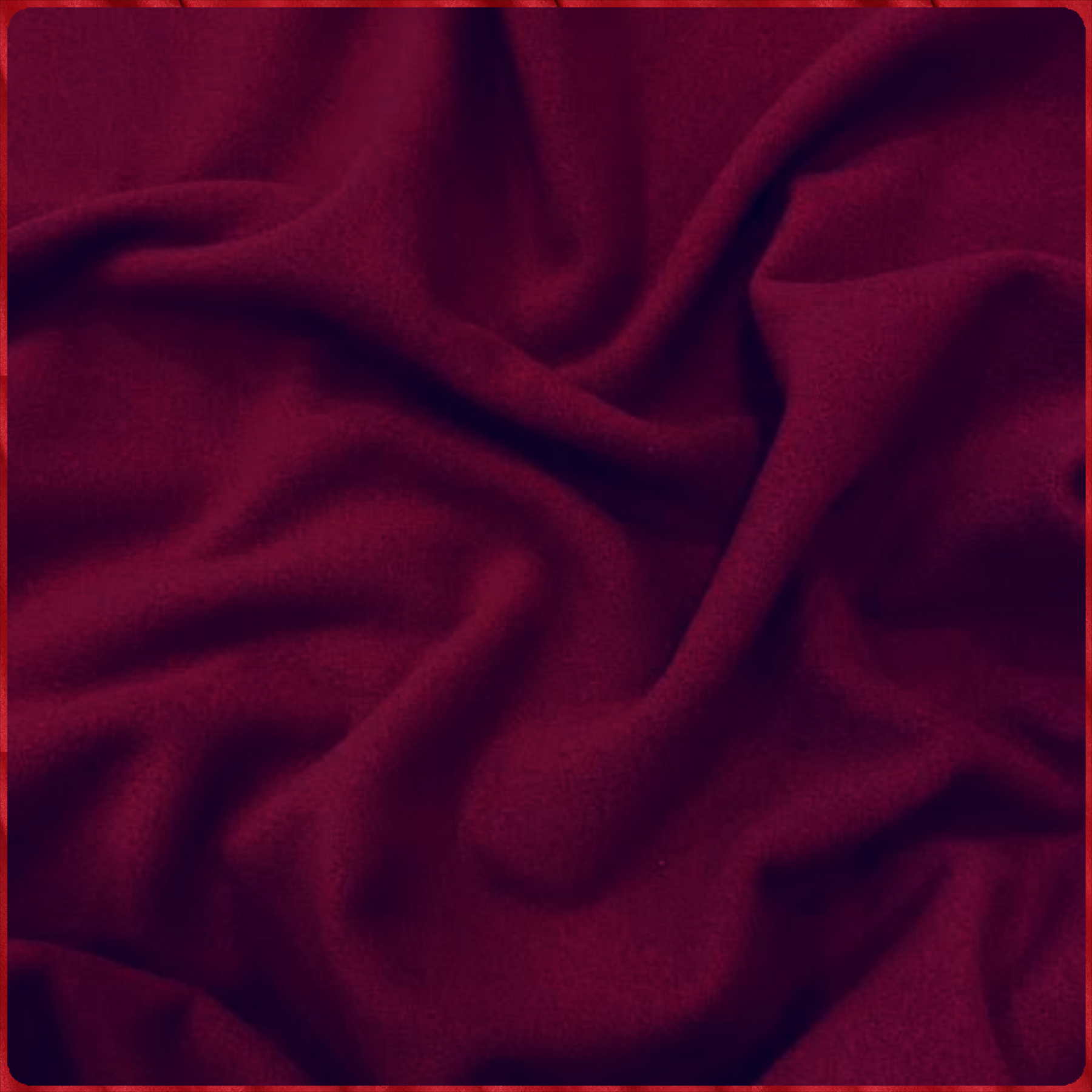 Ox Blood Original Italian Manteko Fabric