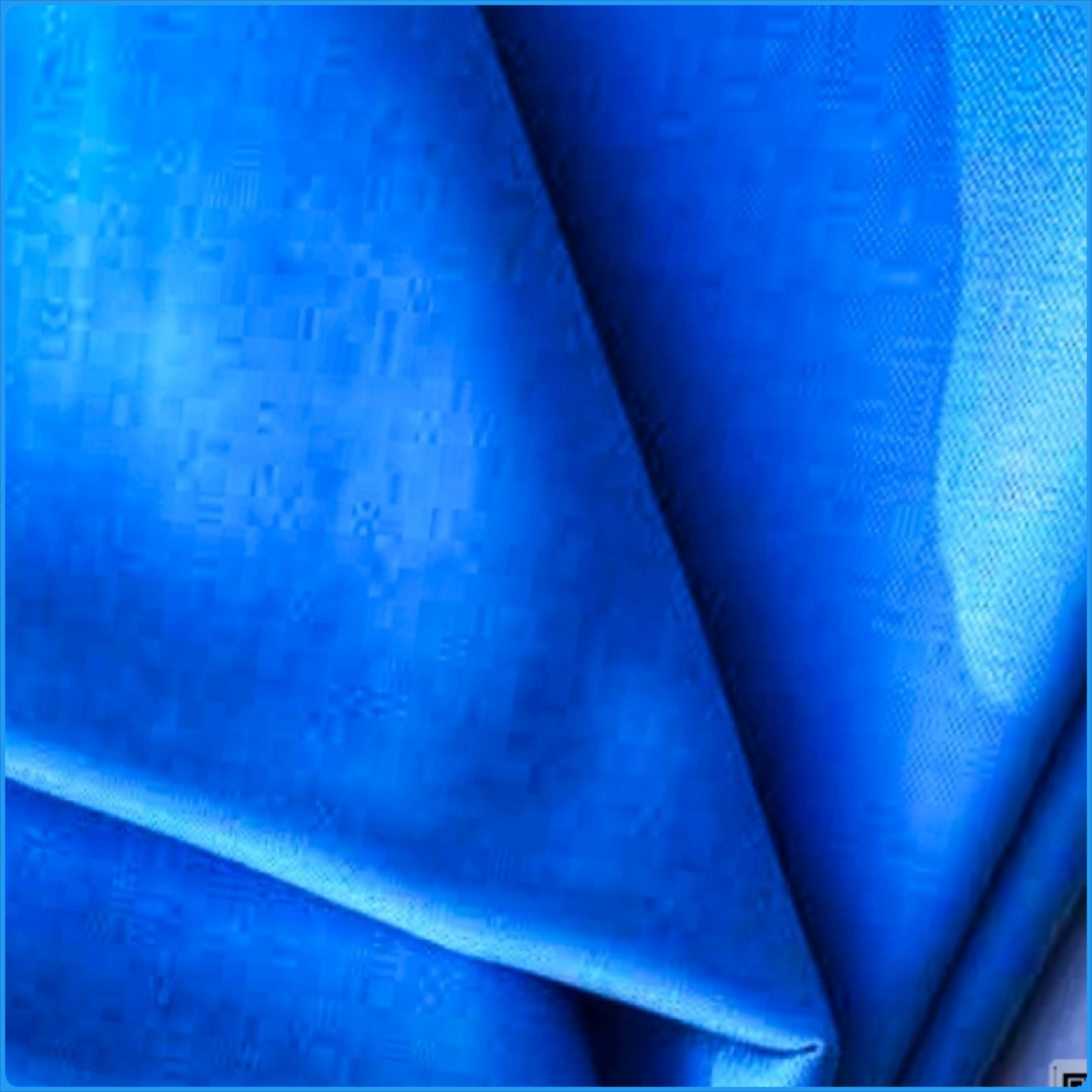 Sky Blue Original Quality Italian Manteko Fabric