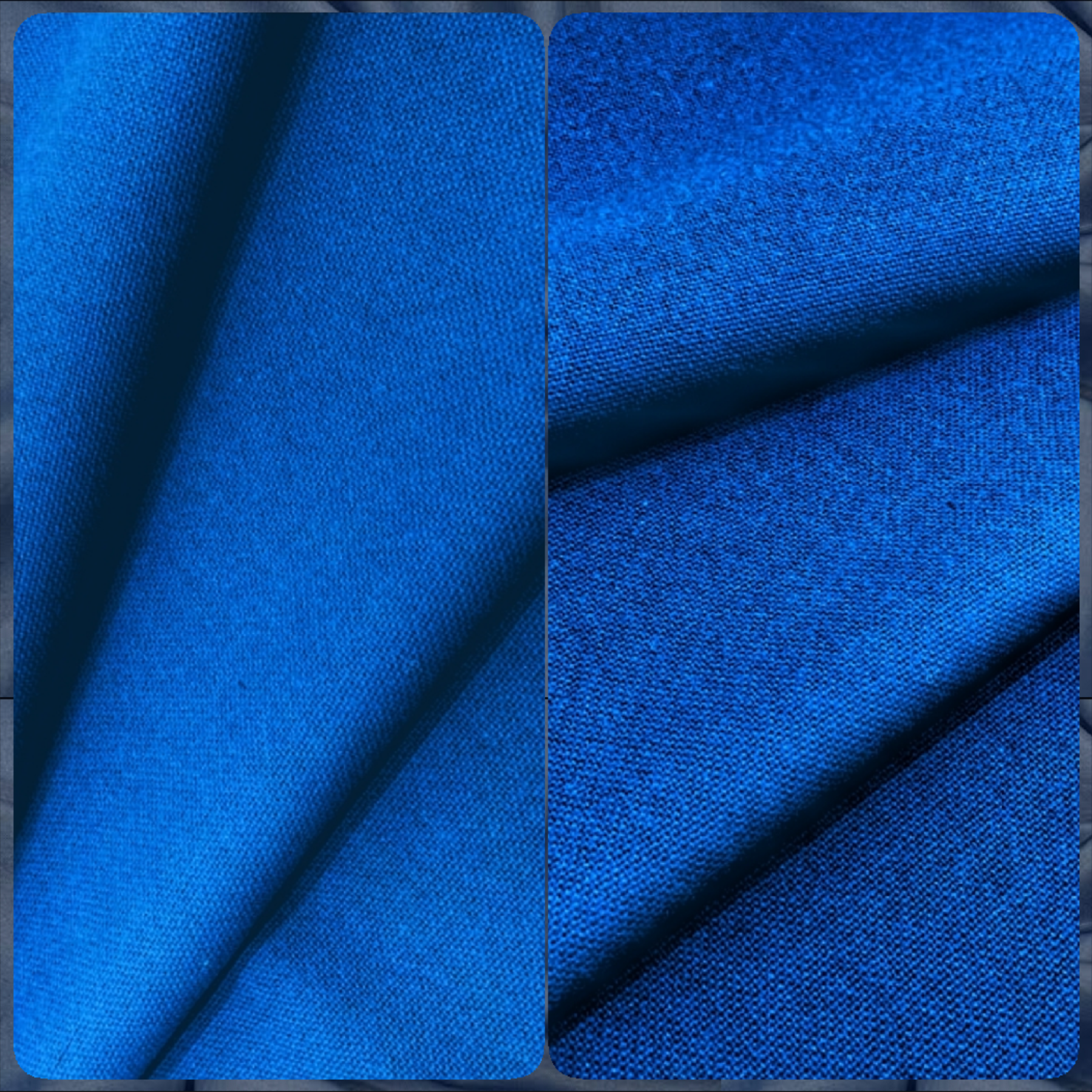 Sky Blue Italian High Quality Virgin Wool