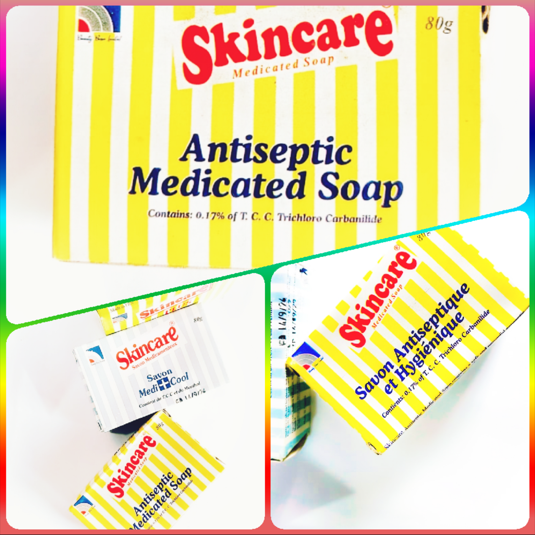 Skincare Antiseptic Medicated Soap