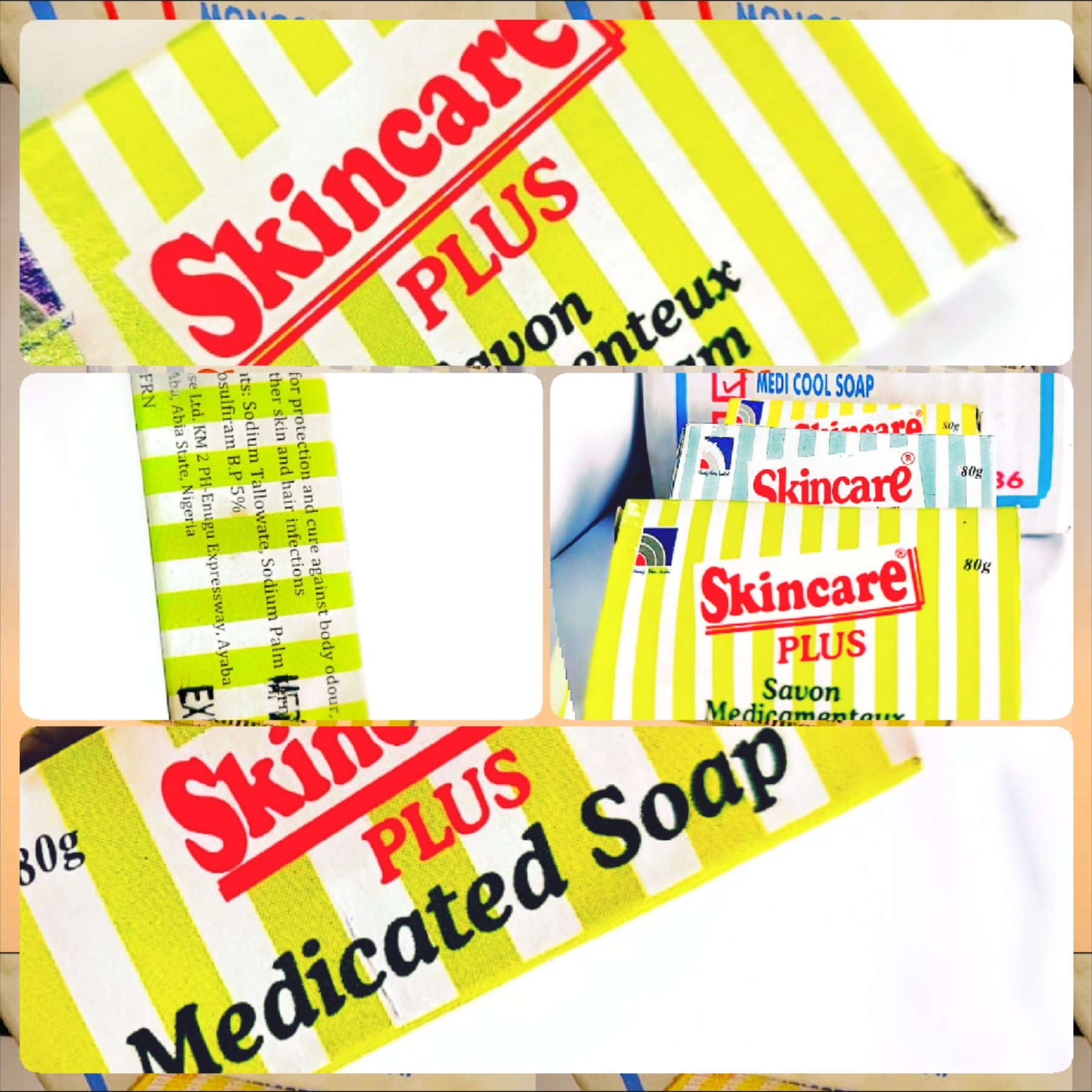 Skincare Monosulfiram Medicated Soap